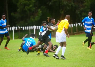 Kyle at Rugby Tournament in Turi