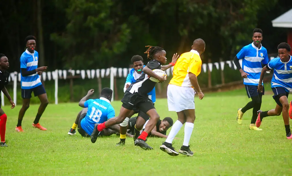 Kyle at Rugby Tournament in Turi